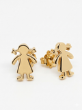 Pendientes Oro 18K Niña